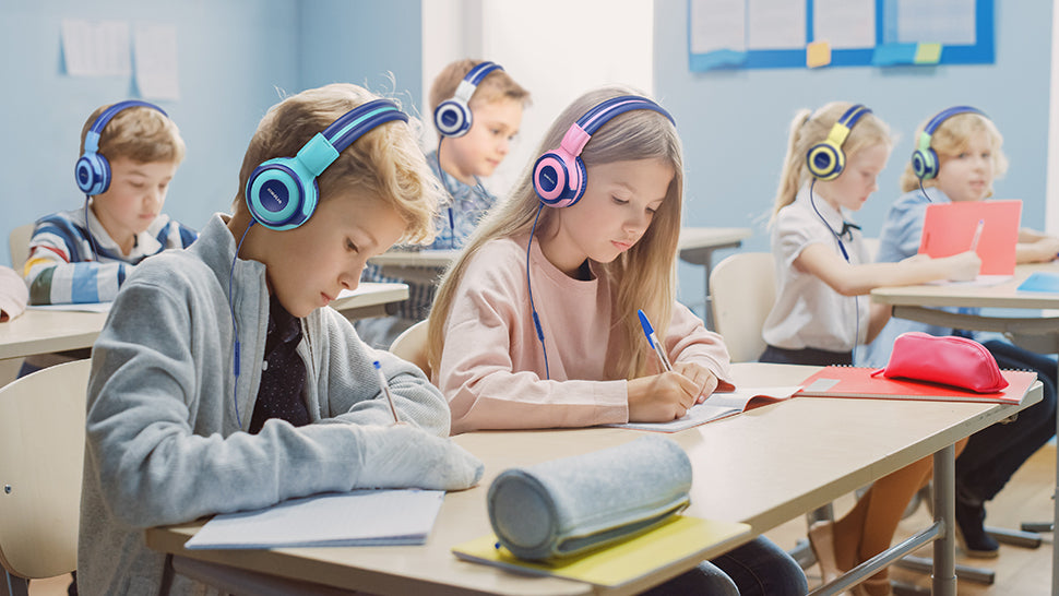 Lighting Up Children's World with SIMOLIO Bulk Wired Kids Headphones
