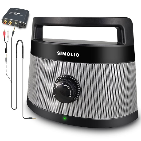 SIMOLIO SM-961 wired tv speakers with digital to analog converter