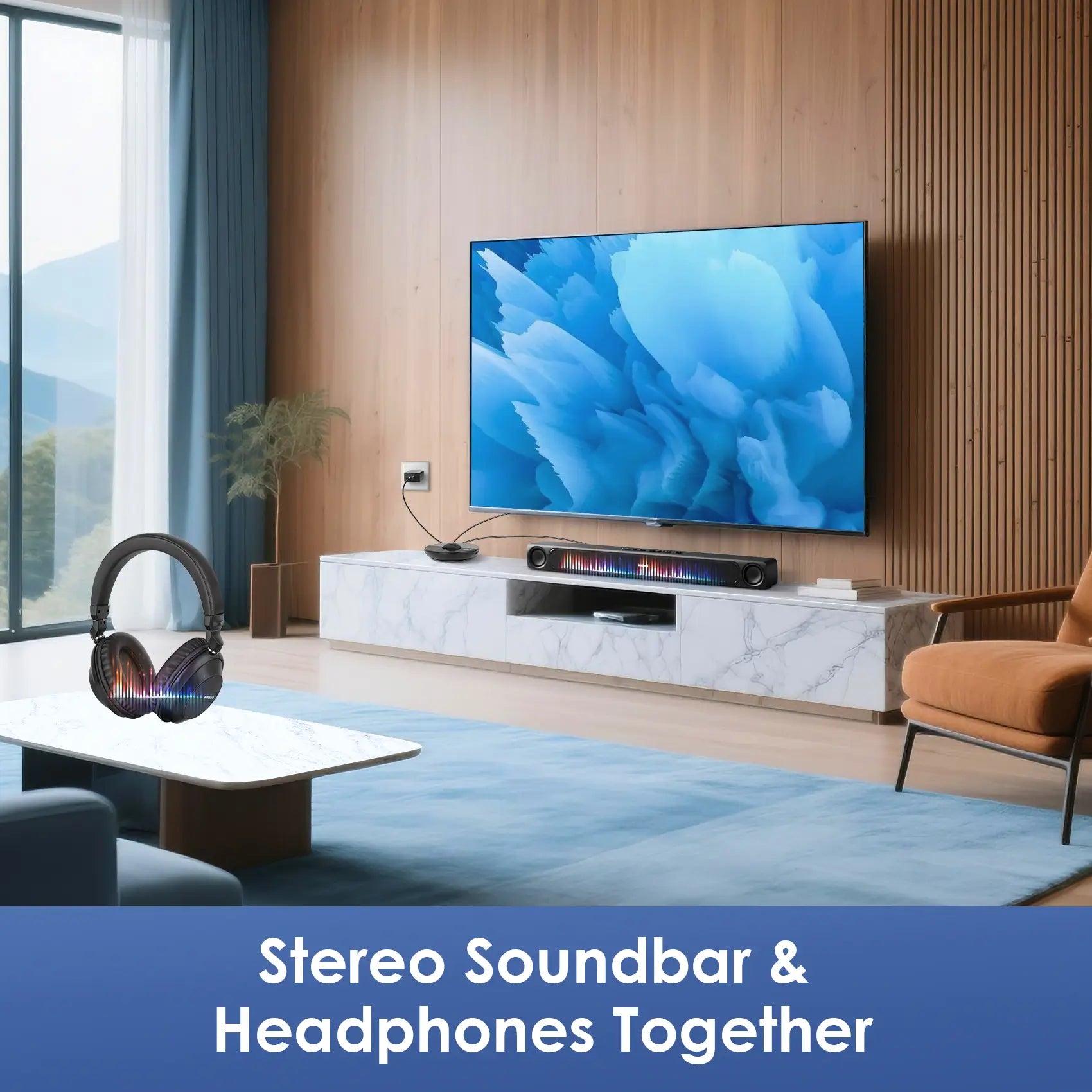 SIMOLIO Wireless Bluetooth Headphones Set for TV JH-747D Simolio Electronics