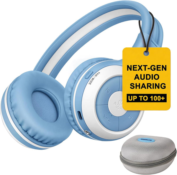 AuraCast Bluetooth Headphones for Kids JH-714 – Simolio Electronics