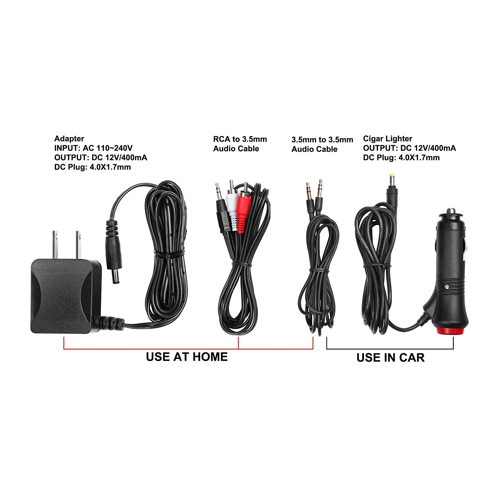 SIMOLIO SM-261A dual channels IR wireless audio transmitter accessories