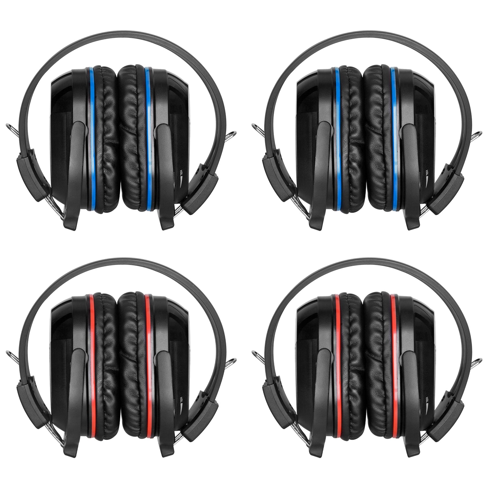 SIMOLIO SM-563R2B2 foldable universal IR car headphones
