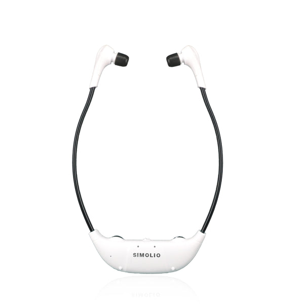 SIMOLIO additional wireless headphones for tv front view