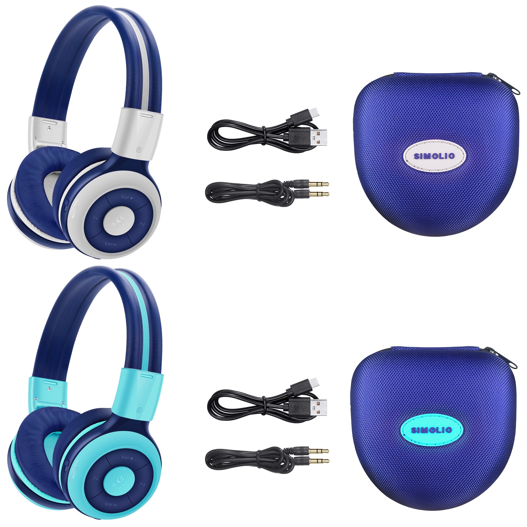 SIMOLIO Bluetooth Kids Headphones JH-712MG