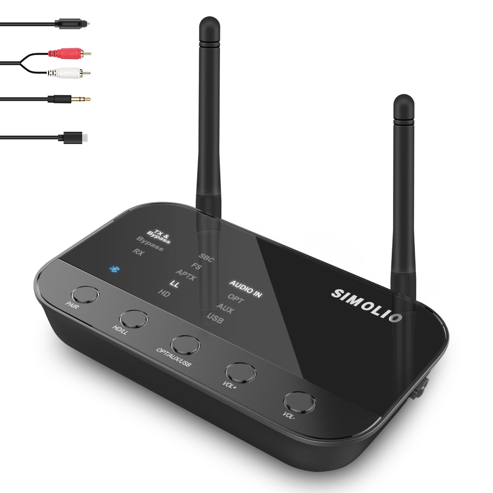 LogiLink Bluetooth-Audio-Empfänger, eingebauter Akku (Gebraucht) in LogiLink Bluetooth-Audio-Empfänger, eingebauter Akku (Gebraucht) in