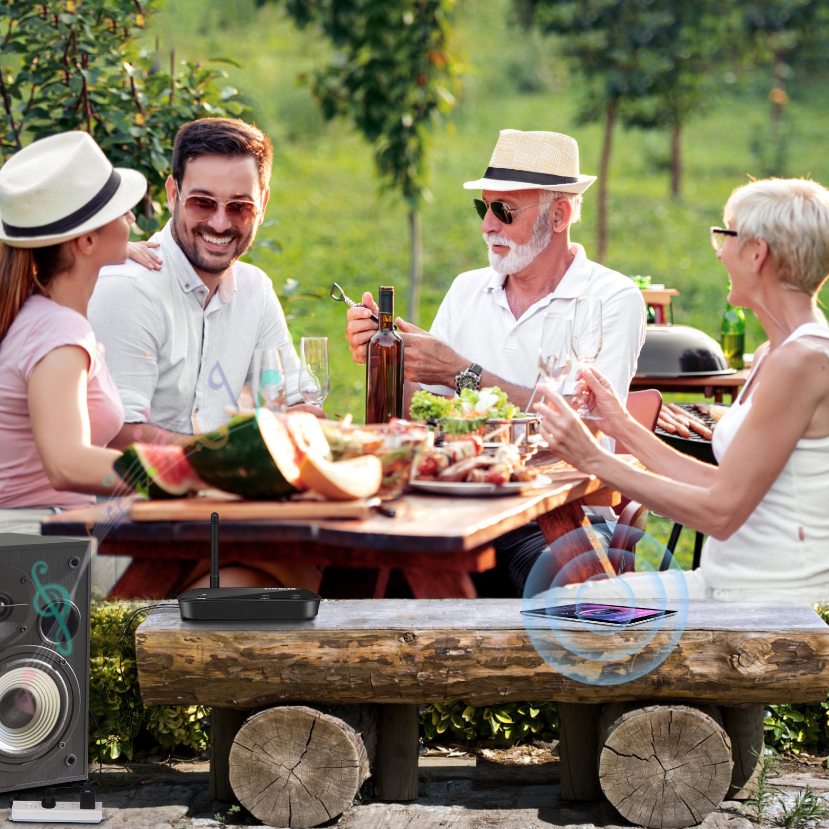 SIMOLIO HiFi Bluetooth Receiver for Music Streaming (JH-213A)