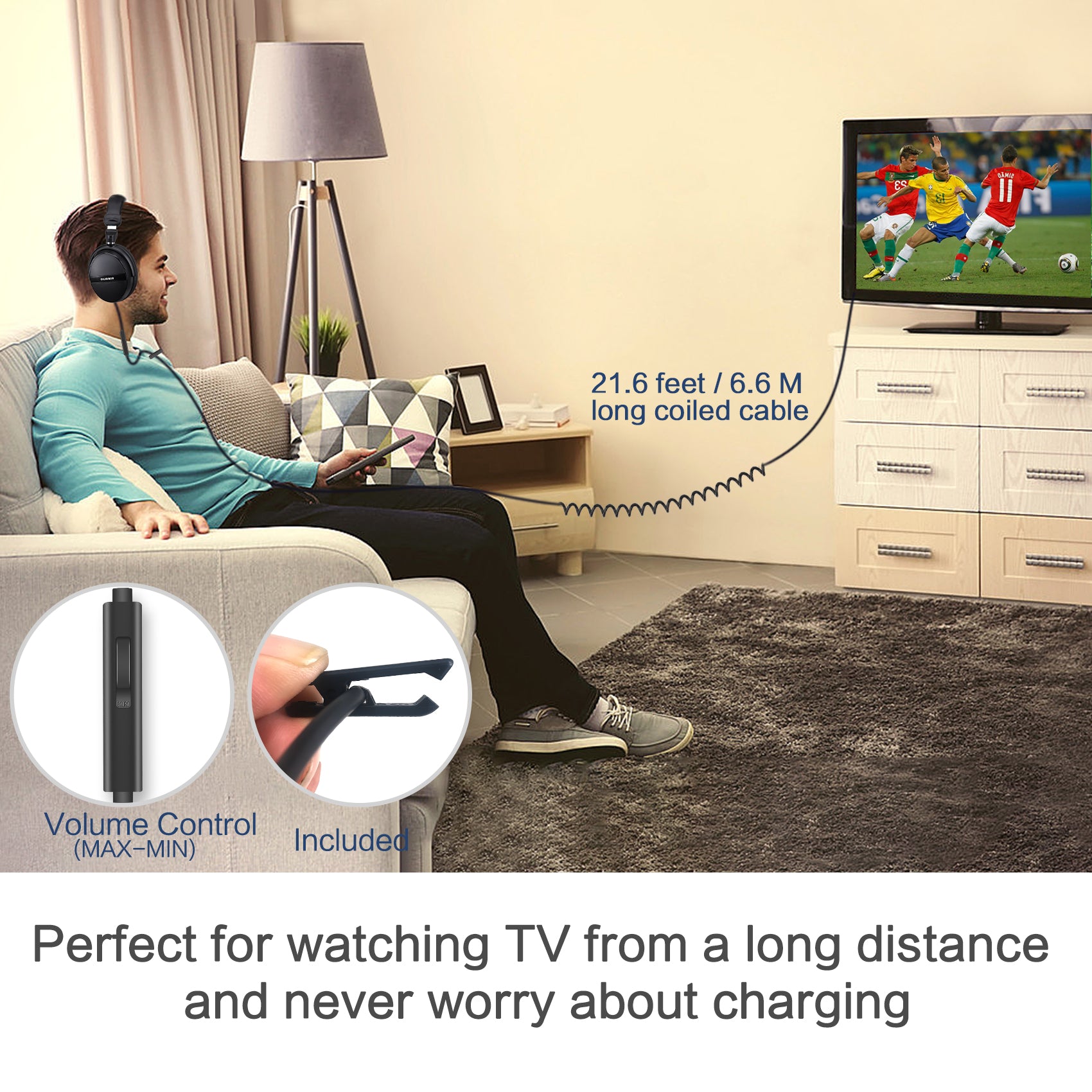 SIMOLIO-Long-Cord-Headphones-for-TV-and-PC-enhance-voice-SM-906TV