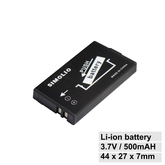 SIMOLIO rechargeable battery for wireless over ear tv headphones specification