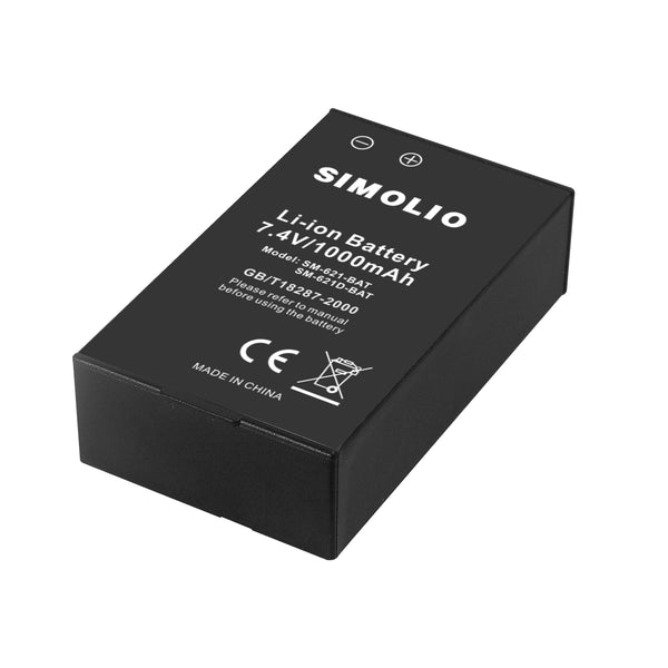 SIMOLIO rechargeable battery for portable tv speakers front view