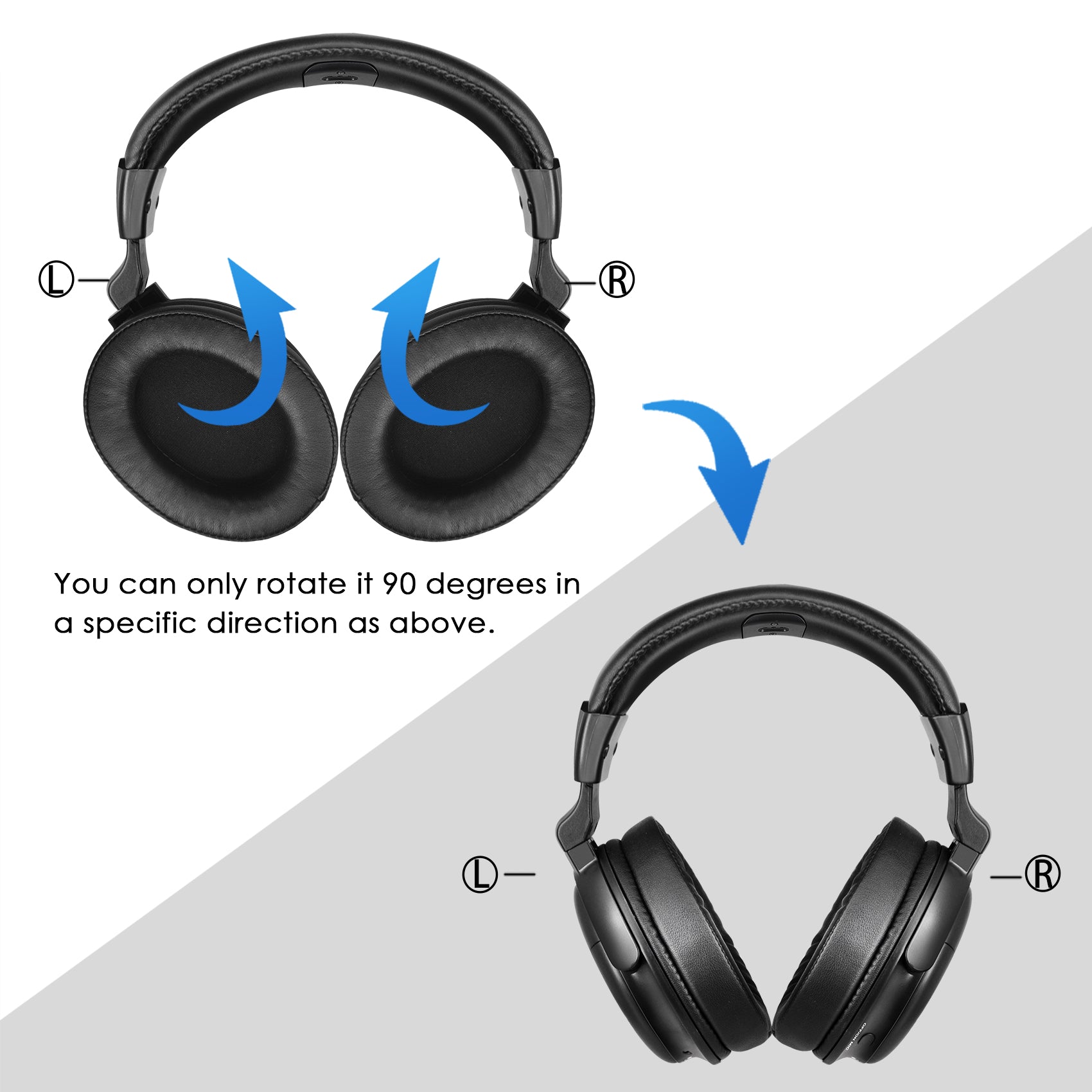 SIMOLIO TV Headphone Receiver Replacement for SM-829D1 & SM-829D2