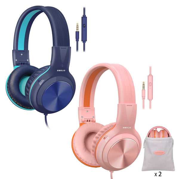 SIMOLIO Wired Kids Headphones 904PL