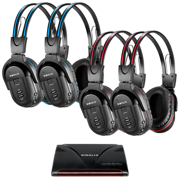 SIMOLIO-Wireless-Headphones-for-TV-with-Transmitter-4Pack