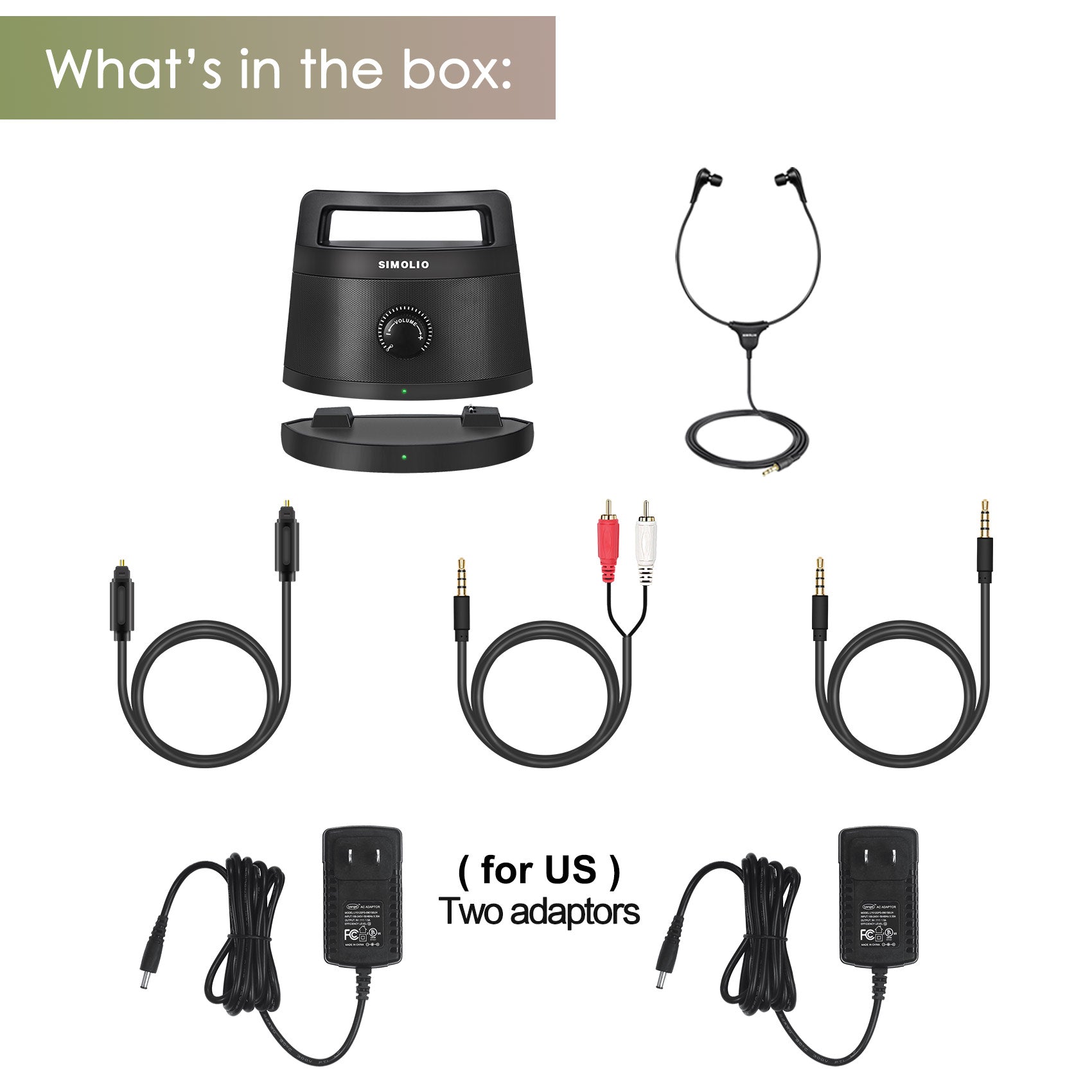 Portable Wireless Speakers for TV