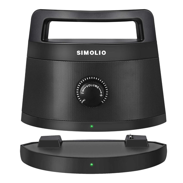 Simolio Wireless TV Speakers Black