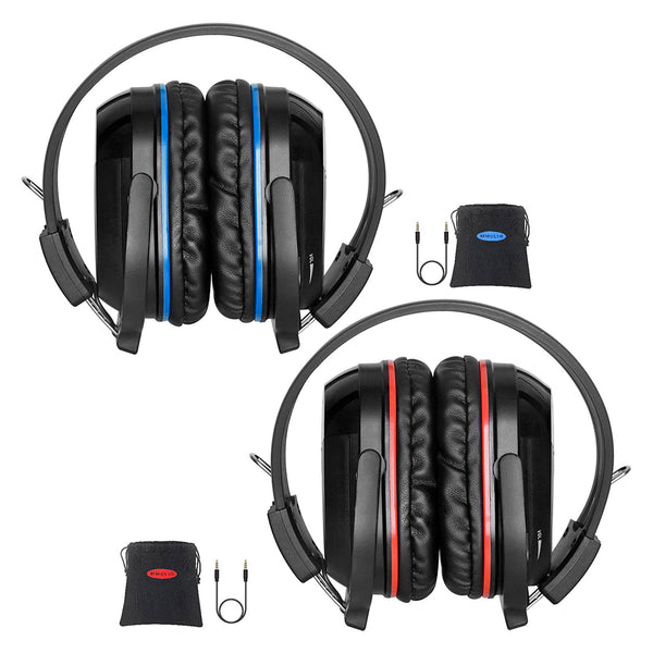 SIMOLIO SM-563R1B1 foldable universal IR car headphones